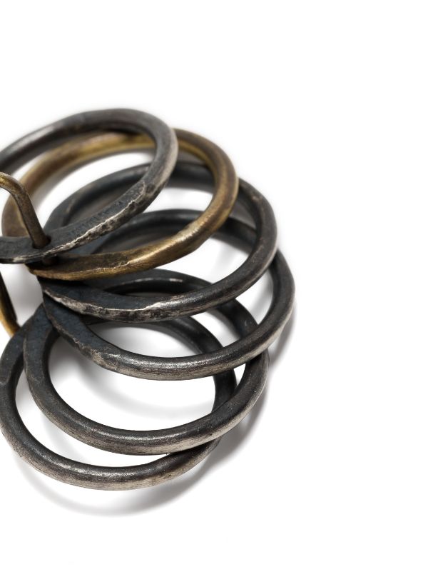 UMA WANG X DETAJ African Wide Stacked Ring