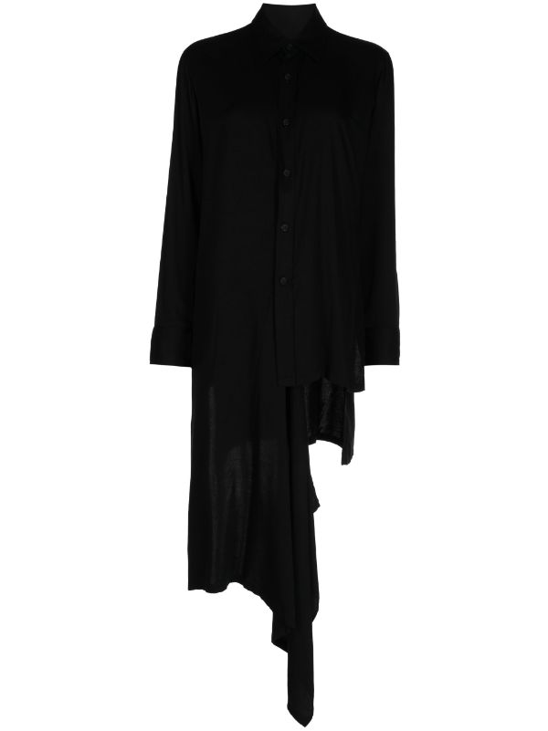 YOHJI YAMAMOTO Women Front Draped Blouse