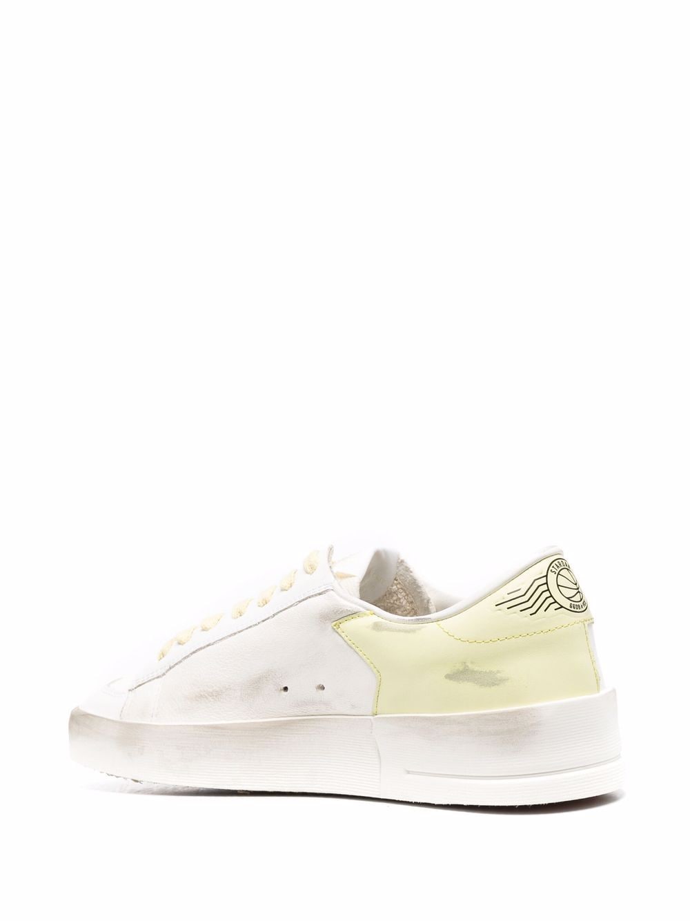 GOLDEN GOOSE WOMEN STARDAN LEATHER TOE STAR SNEAKERS