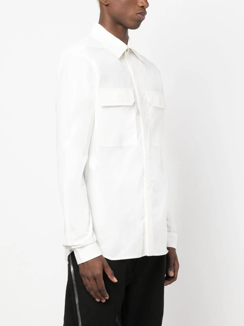 RICK OWENS Men Work Shirt