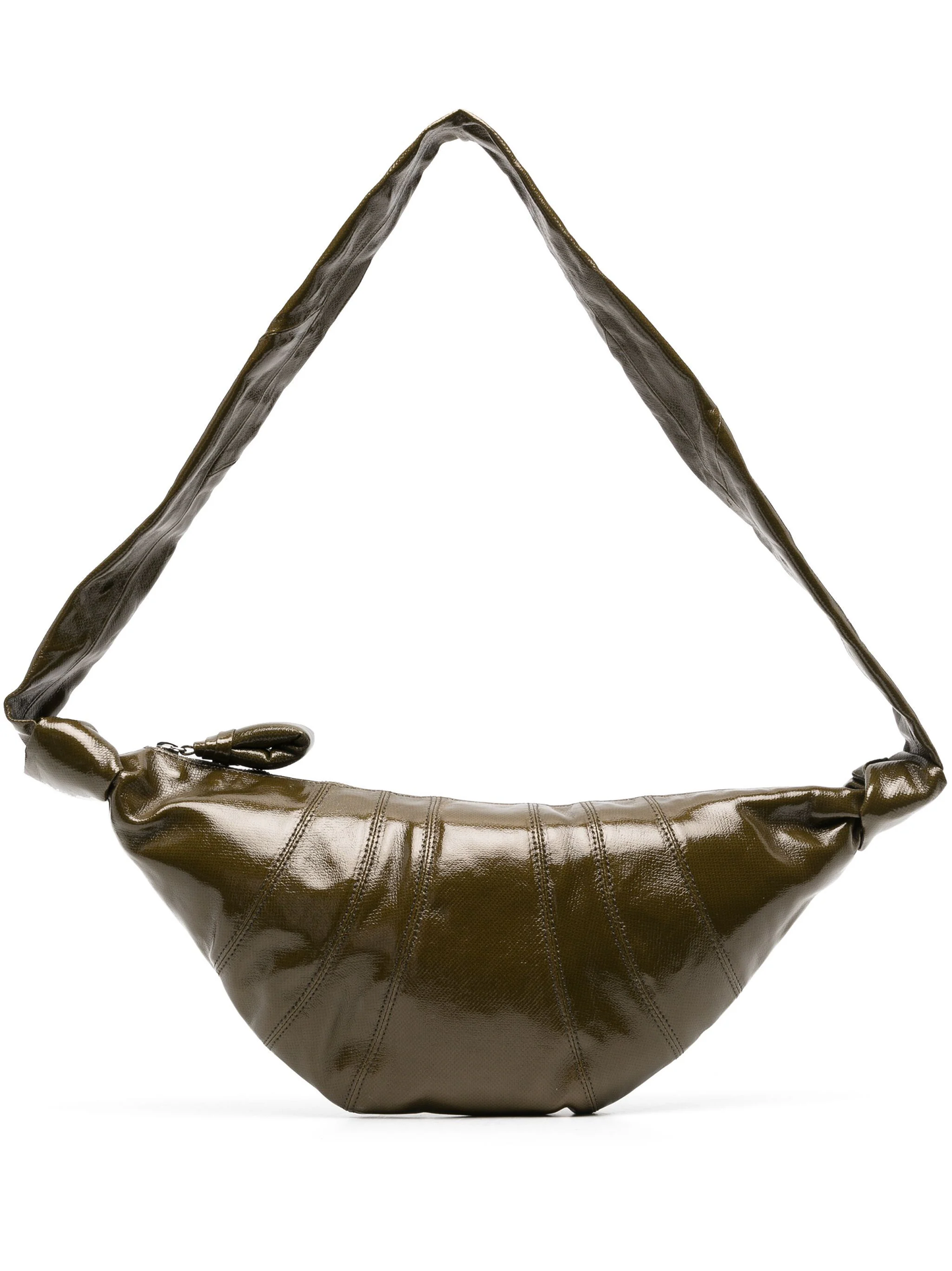 LEMAIRE Cotton Coated Medium Croissant Bag