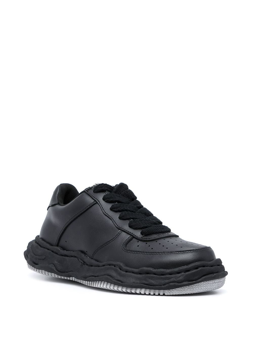 MAISON MIHARA YASUHIRO Wayne Leather Low Top Sneakers