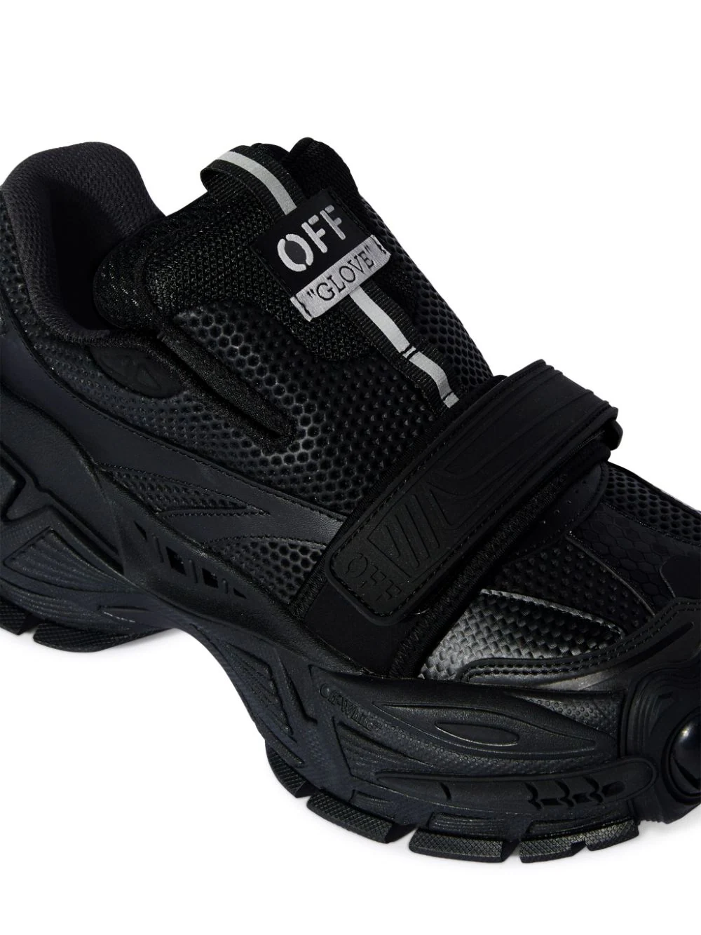 OFF-WHITE Men Panelled Chunky Sneakers