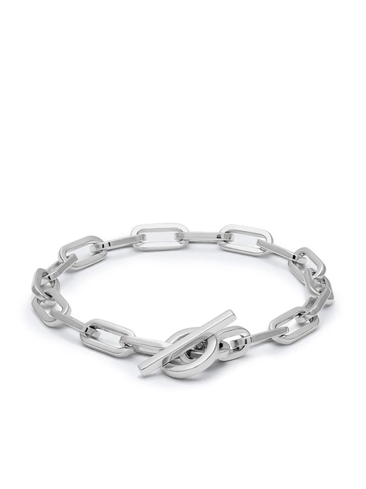 MAOR CUADRO MEDIUM BRACELET IN SILVER