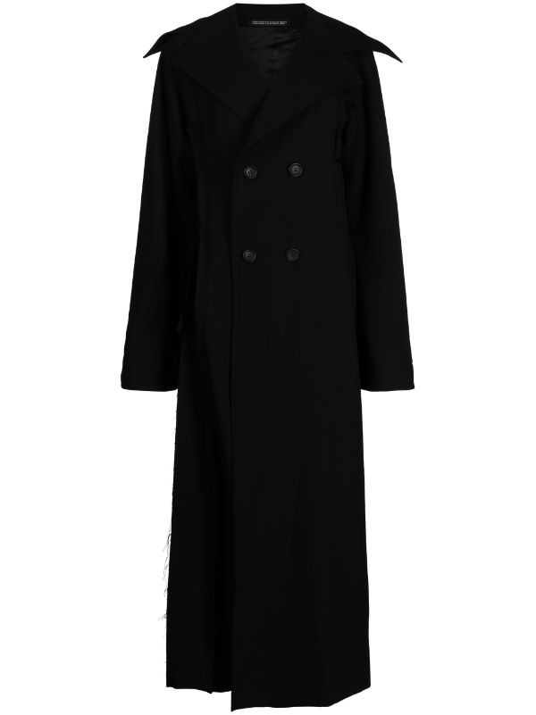 YOHJI YAMAMOTO Women 4 Buttoned Slim Coat