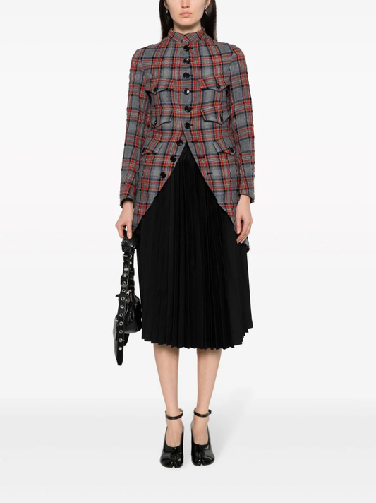 TAO COMME DES GARCONS Women Flannel Wool Suit Jacket