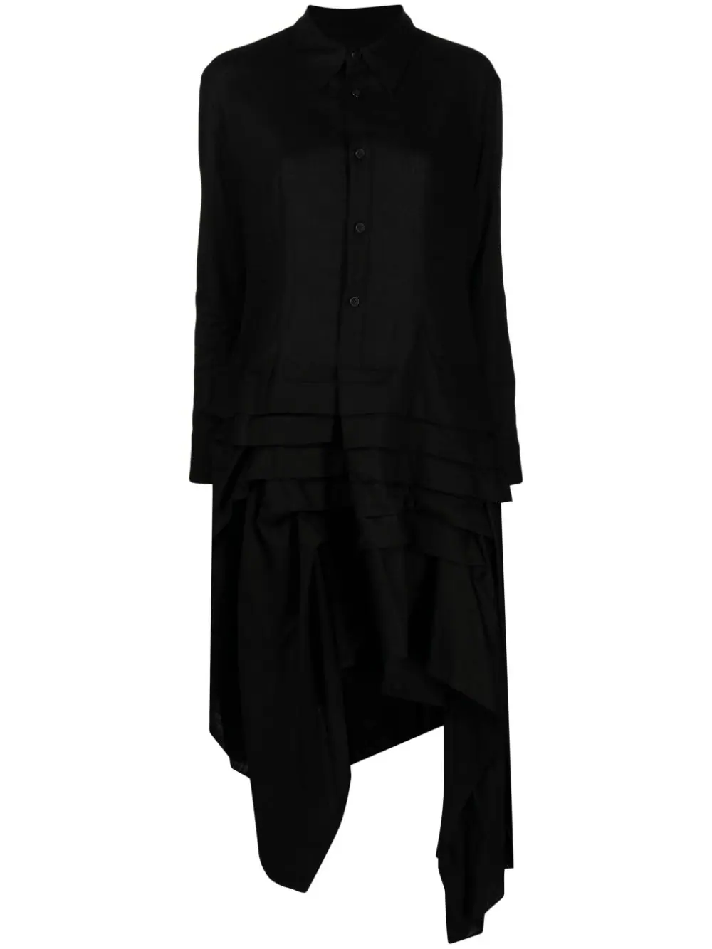 YOHJI YAMAMOTO Women Tucked Hem Dress