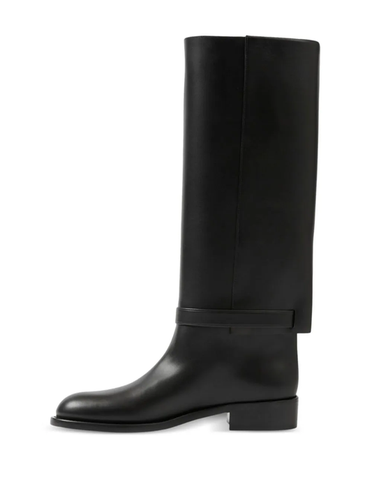 BURBERRY Women  Knee-high Leather Boots