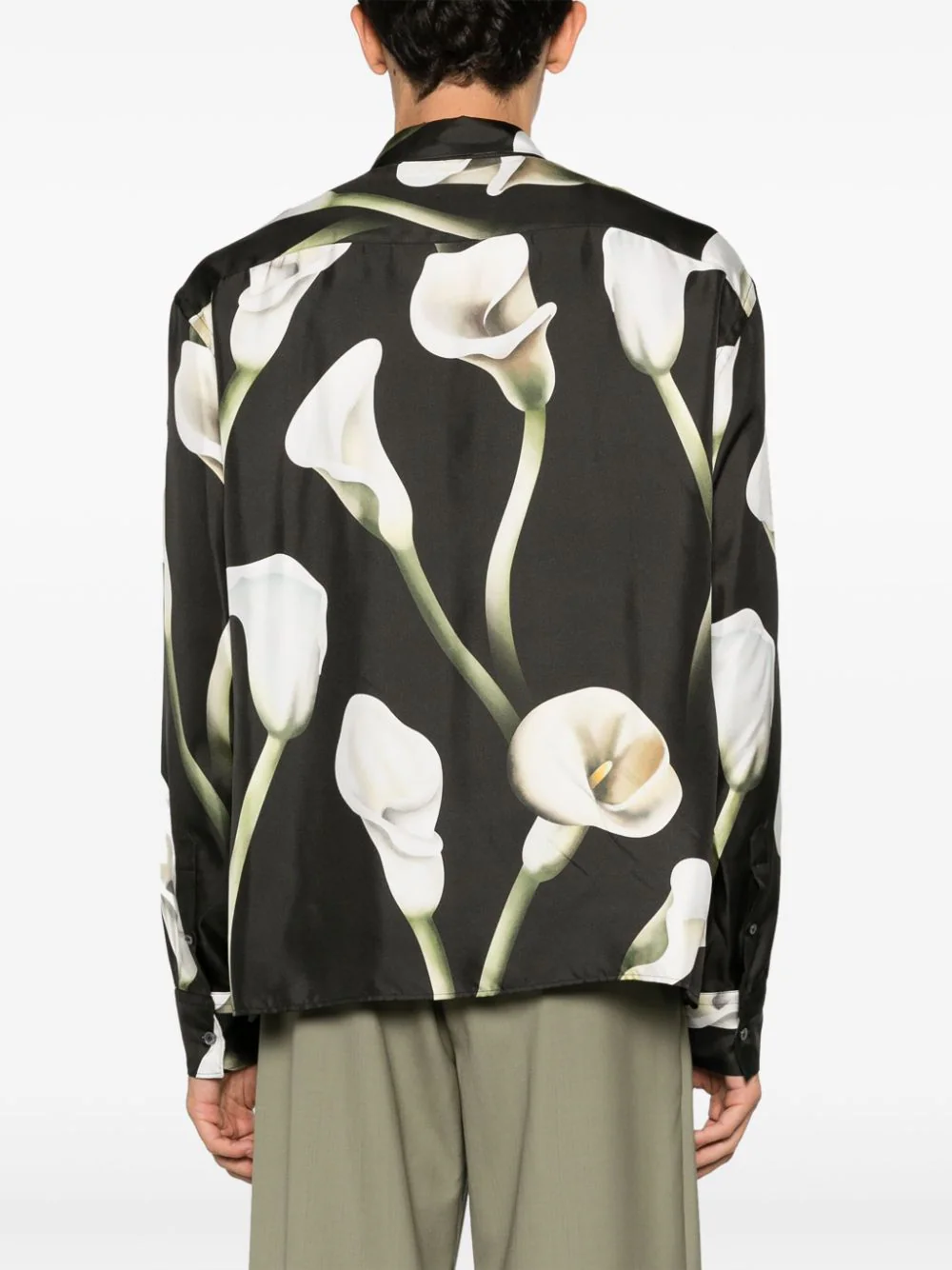 LANVIN Men Floral Printed Shirt