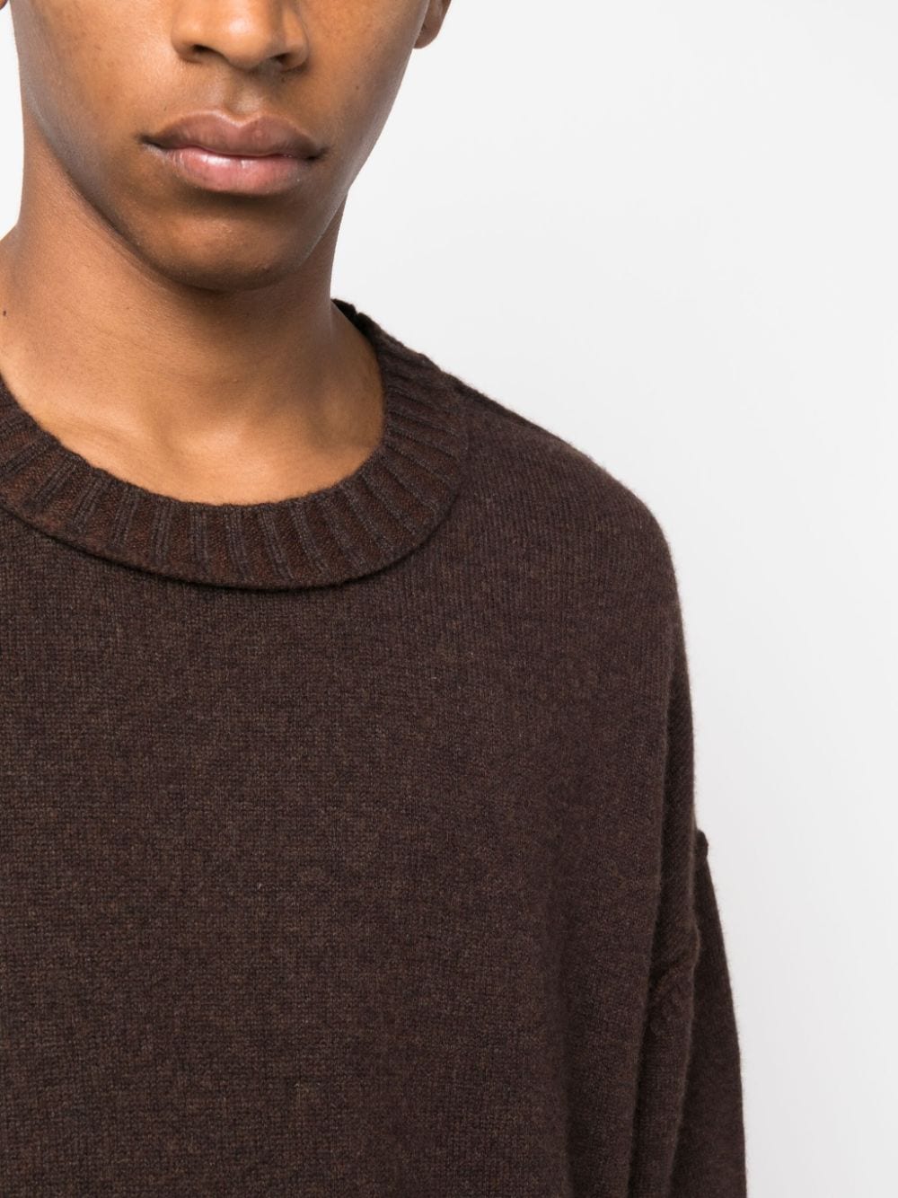 ZIGGY CHEN Men Crewneck Cashmere Sweater