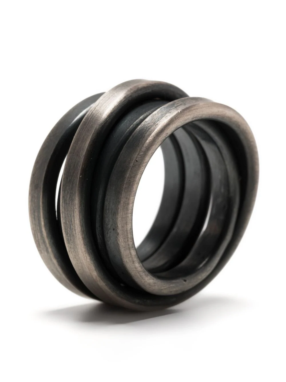 UMA X DETAJ Silver Coil Ring