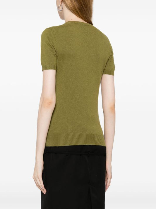 MIU MIU Women Cashmere Knit T-shirt