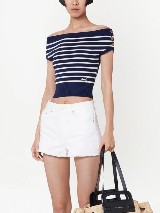 AMI PARIS WOMEN SAILOR TOP