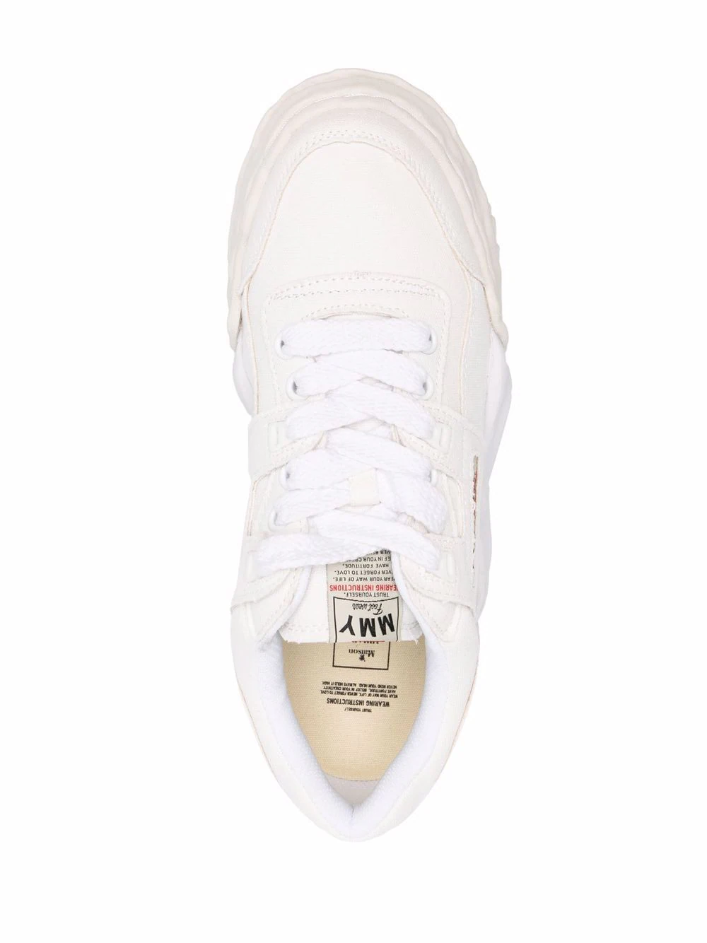 MAISON MIHARA YASUHIRO Parker Original Sole Cow Canvas Low-Top Sneaker