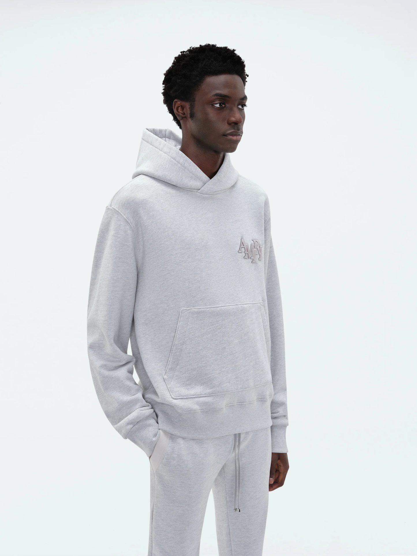 AMIRI Men Staggered Hoodie