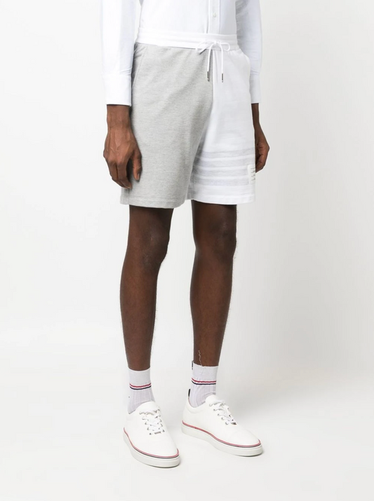 THOM BROWNE Men 4 Bar Engineered Stripe Funmix Shorts