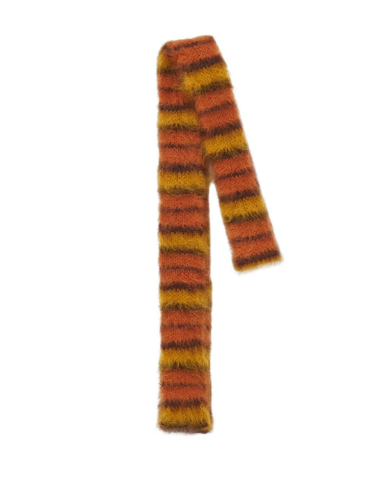 MARNI Brushed Mohair and Wool Scarf