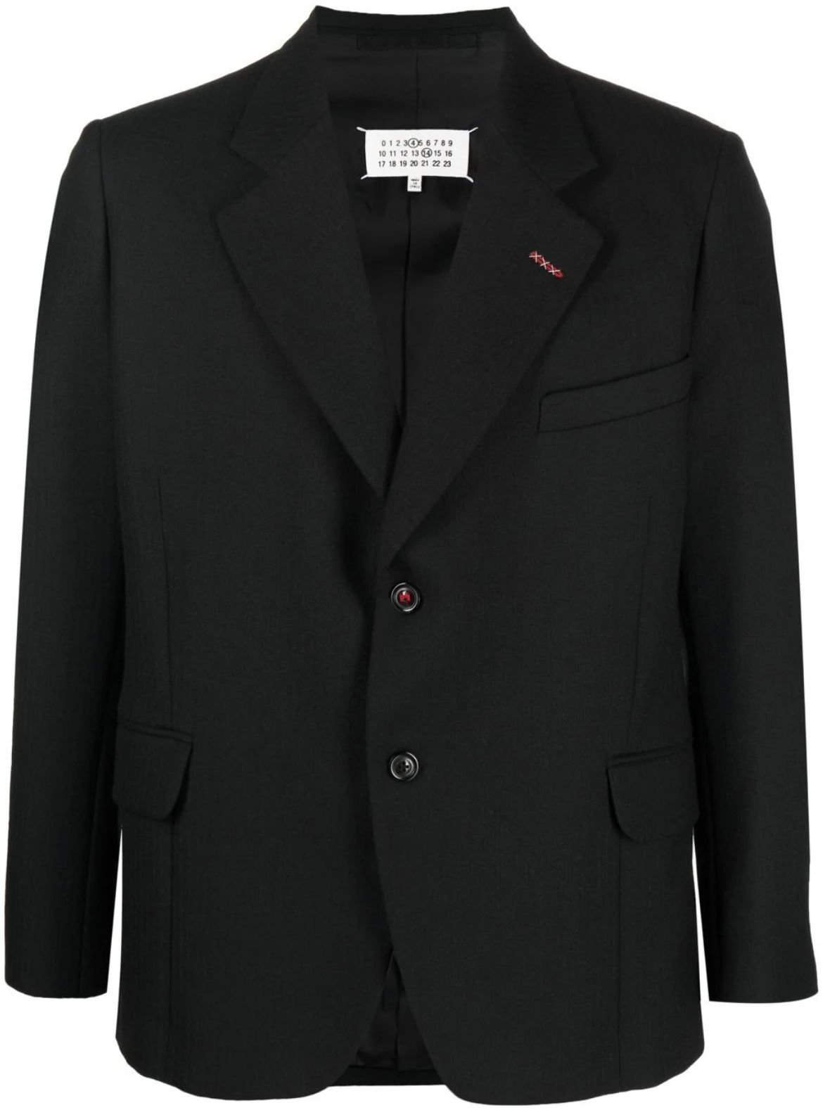 MAISON MARGIELA Men Herringbone Wool Blazer