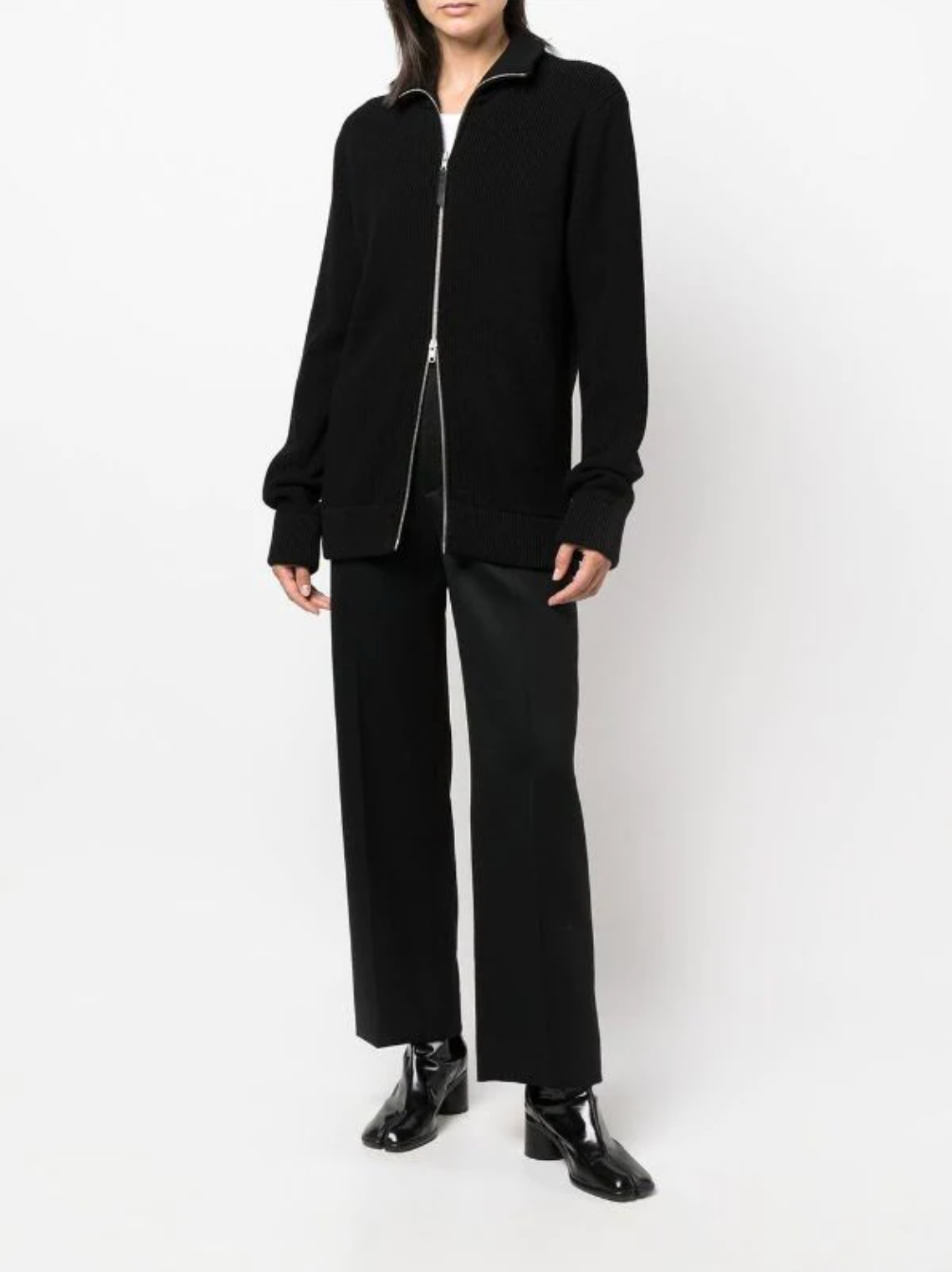 MAISON MARGIELA Men Knit Zip-up Cardigan