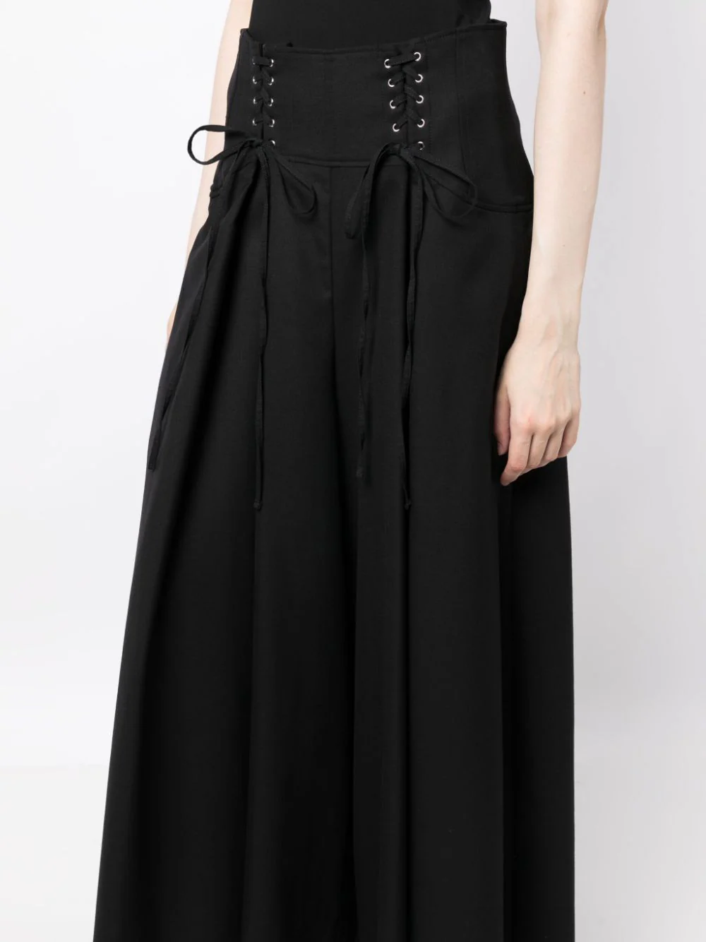 COMME DES GARCONS NOIR Womens Tie Up Waist Pants