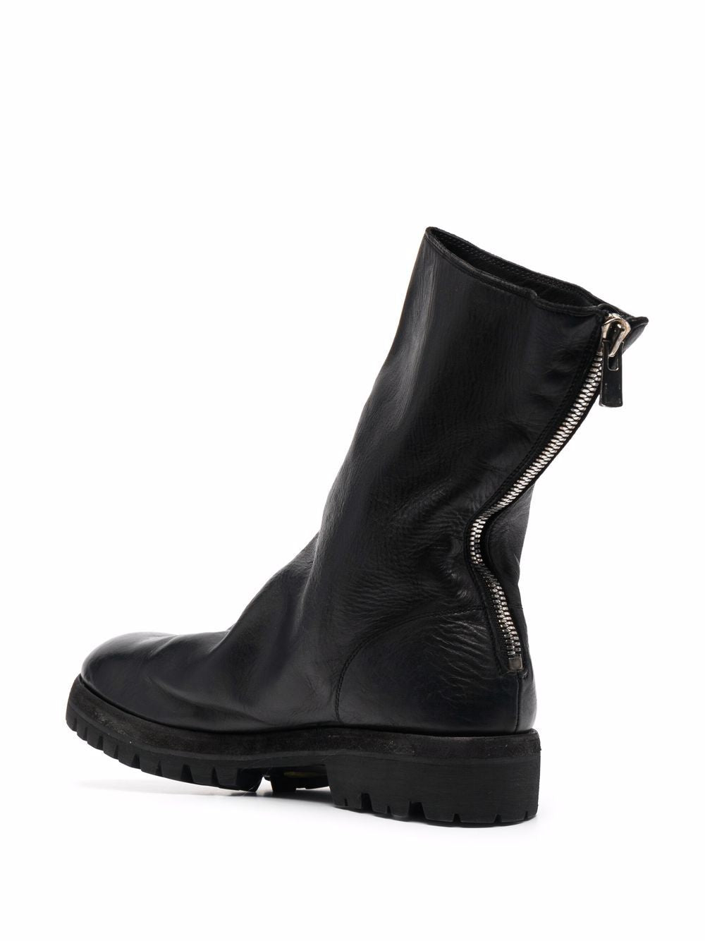 GUIDI Men 788V Horse Leather Back Zip Boot  VIBRAM SOLE