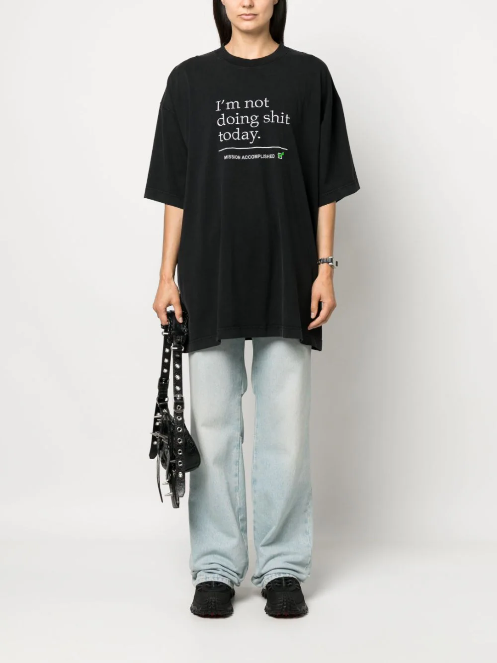 VETEMENTS Unisex NOT DOING SHIT TODAY T-Shirt