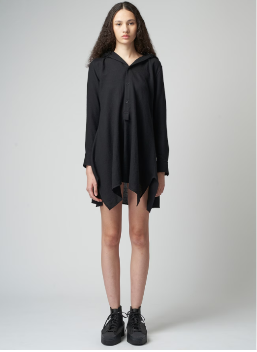 YOHJI YAMAMOTO Women Hood Mini Dress