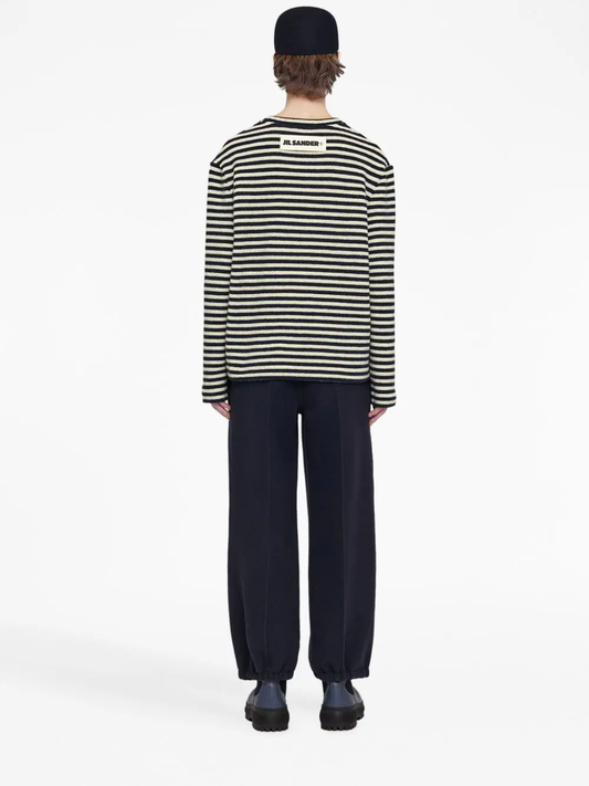 JIL SANDER Women Stripe Crewneck Jumper