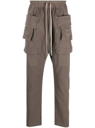 RICK OWENS DRKSHDW Men Creatch Cargo Drawstring Pants