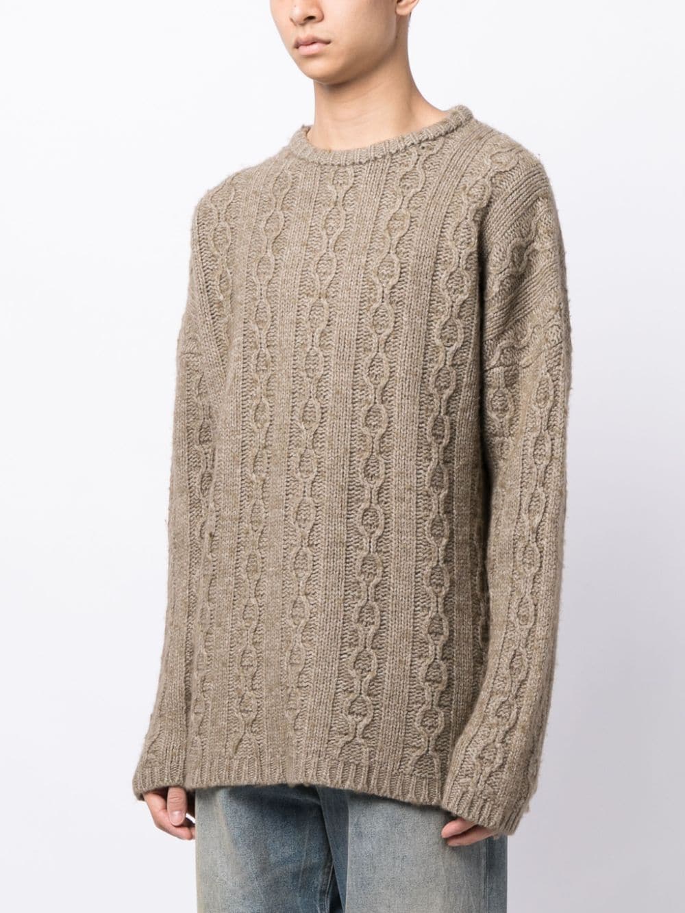 OUR LEGACY Men Popover Roundneck Sweater