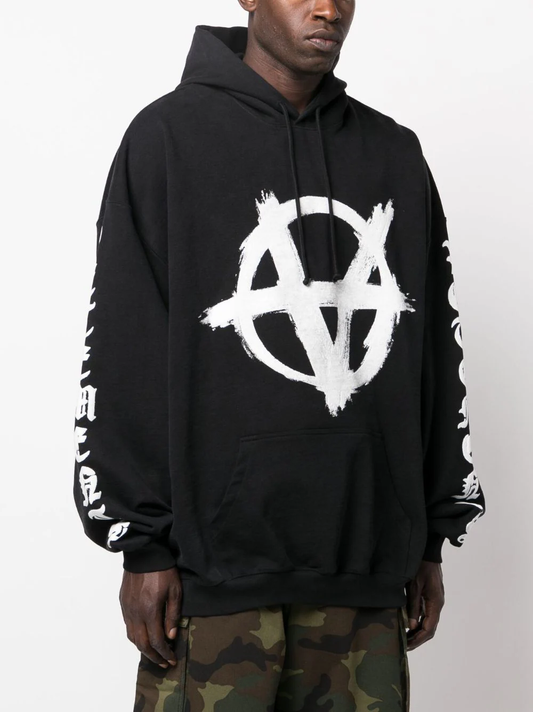 VETEMENTS Unisex Reverse Anarchy Hoodie