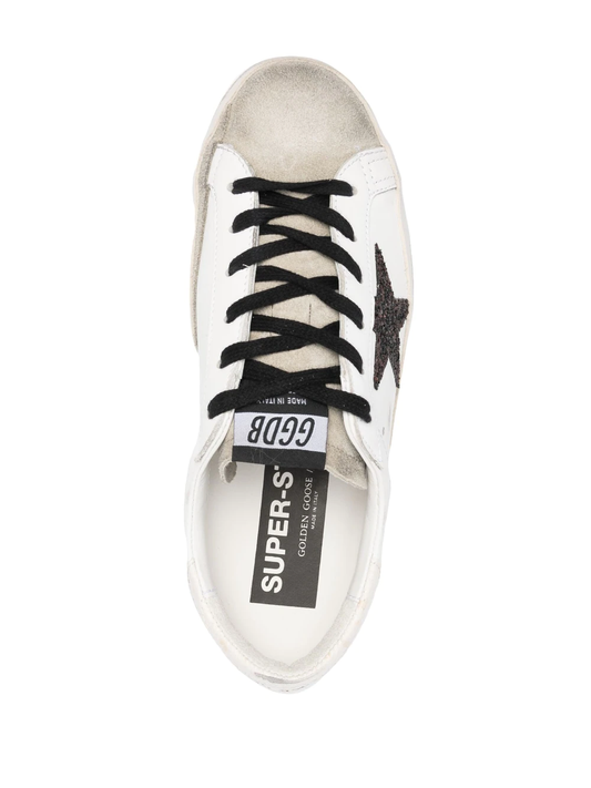 GOLDEN GOOSE Women Super Star Classic With Glitters Sneakers