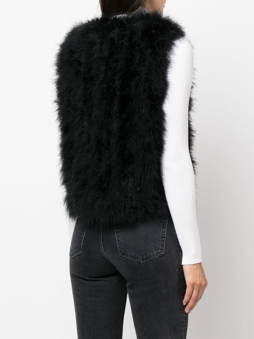 YVES SALOMON Women Feather Vest