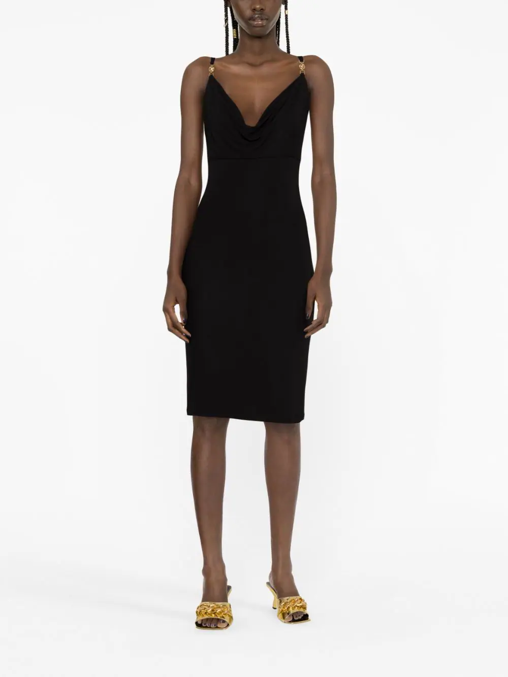 VERSACE Women Opaque Jersey Dress