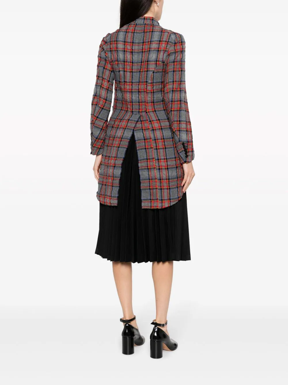 TAO COMME DES GARCONS Women Flannel Wool Suit Jacket