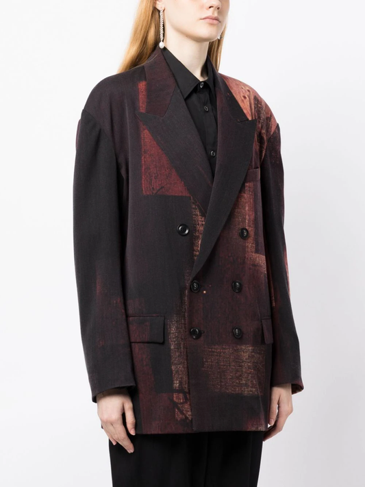 Y'S Women Oversized Tailored Jacket