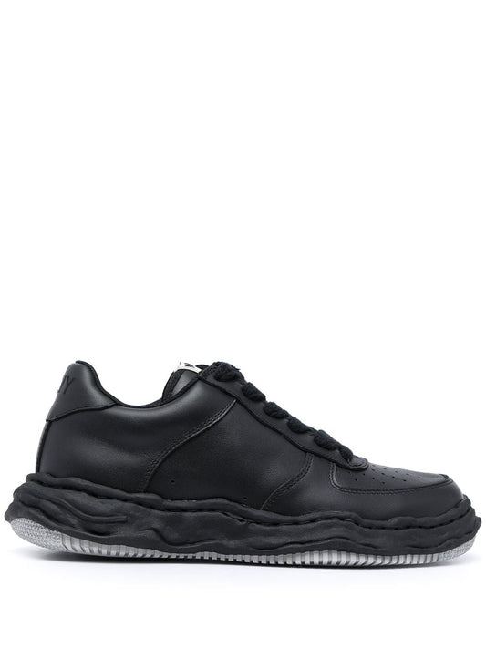 MAISON MIHARA YASUHIRO Wayne Leather Low Top Sneakers