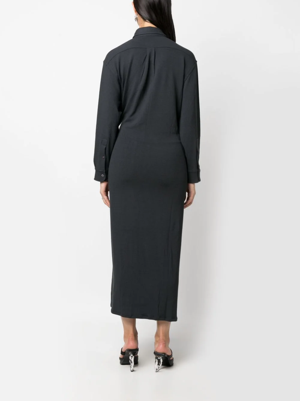 Y/PROJECT Women Hook and Eye Jersey Dress