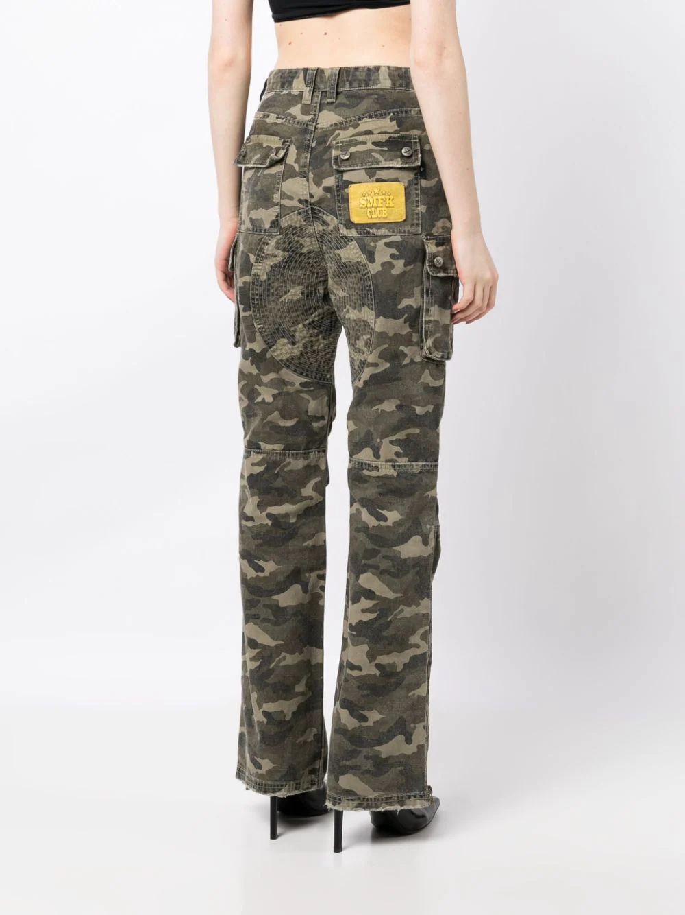 SMFK Women Wild World Merman Camouflage Cargo Pants