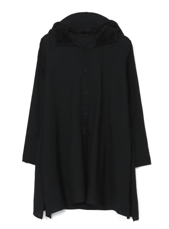 YOHJI YAMAMOTO Women Hood Mini Dress