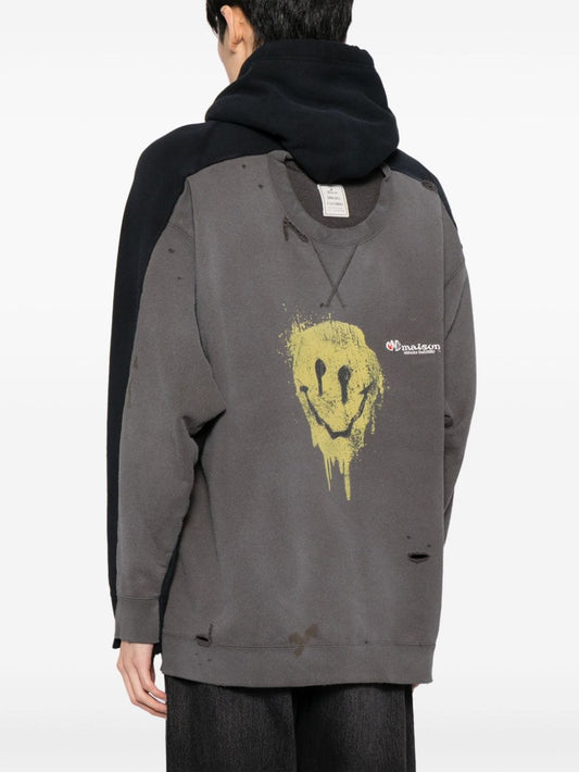 MAISON MIHARA YASUHIRO Men Pullover Combined Hoodie