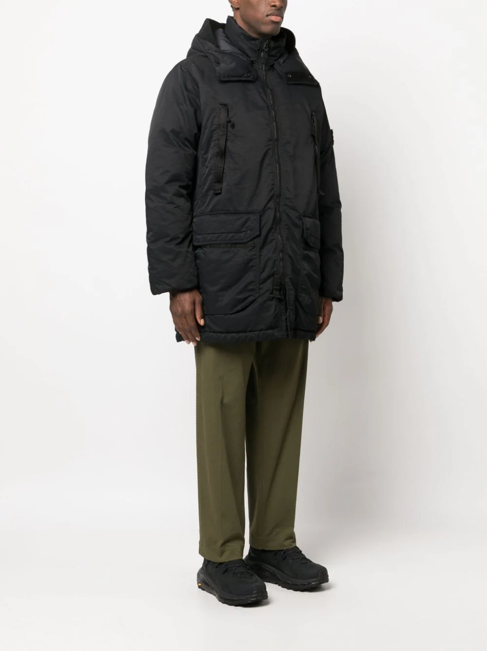 STONE ISLAND MEN Down Long Jacket