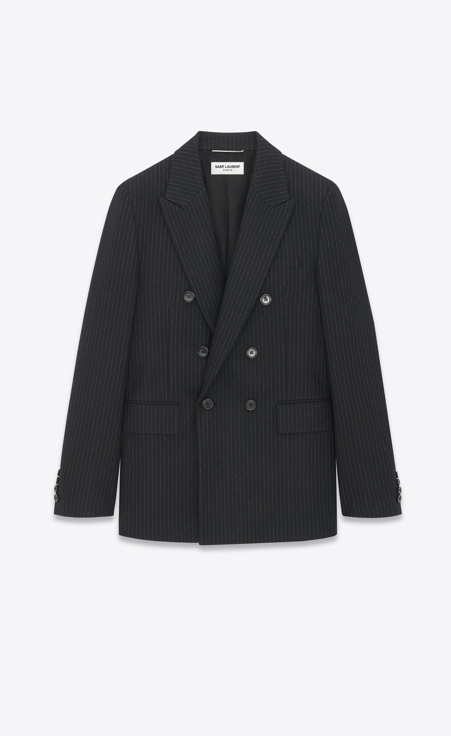 SAINT LAURENT Men Double Breasted Tuxedo Jacket