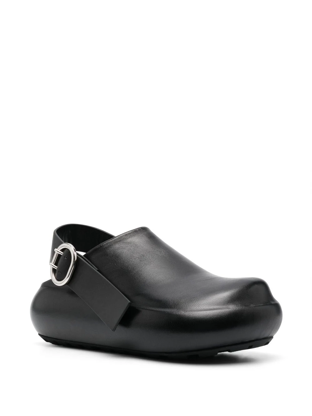 JIL SANDER Women Leather Ankle Strap Clogs