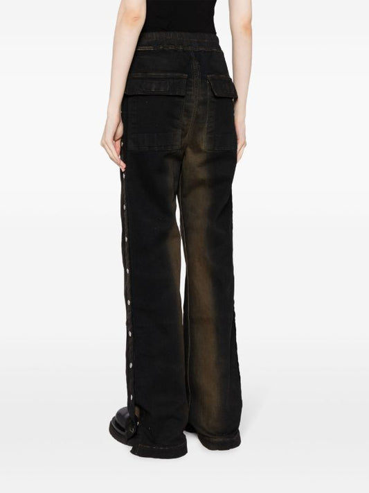 RICK OWENS DRKSHDW Women Heavy Cotton Pusher Pants