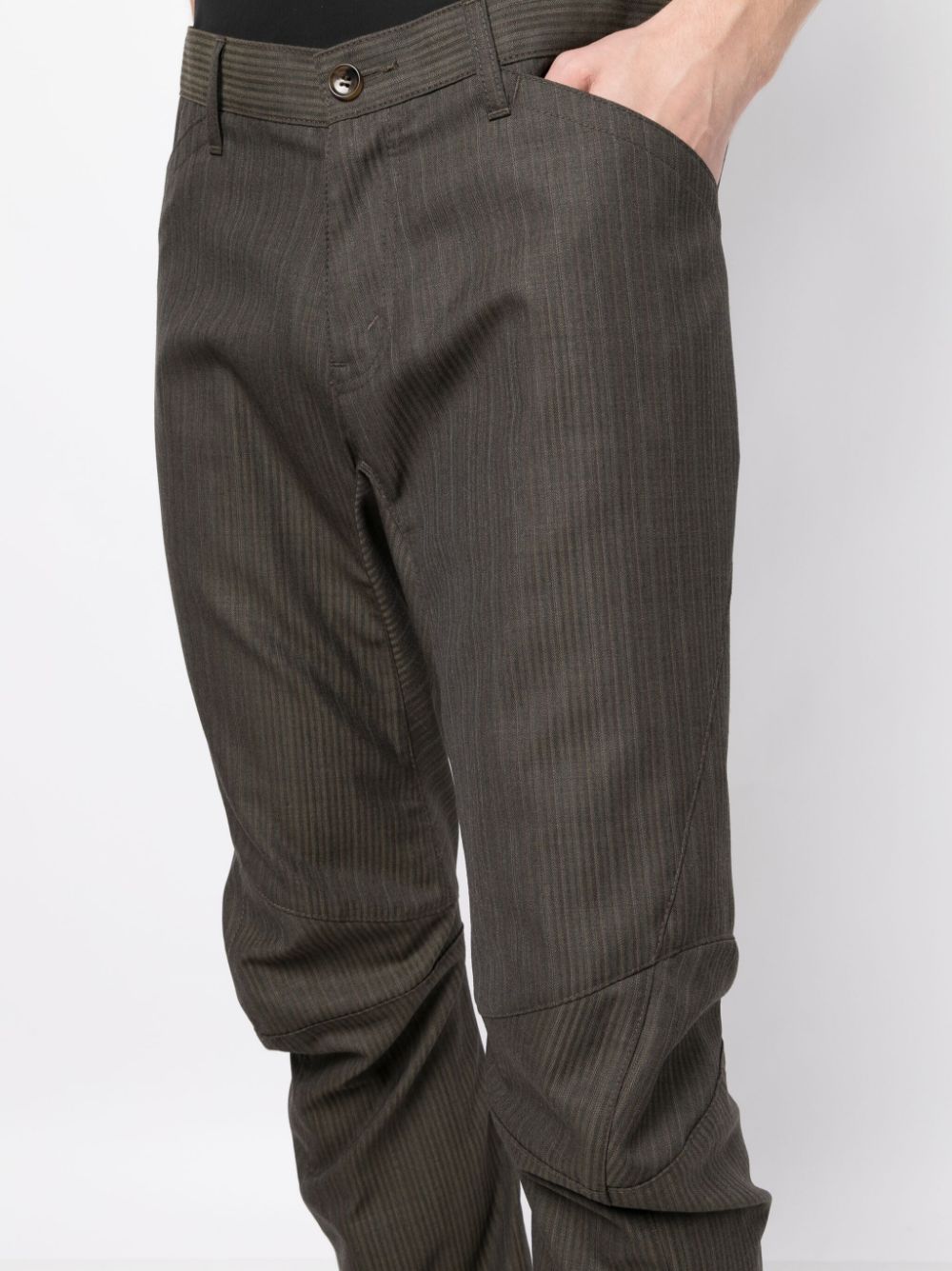 JUNYA WATANABE Men's Wool Stripe Pants