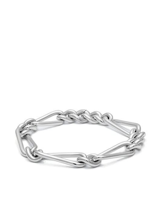 MAOR UNITY CUB LINK BRACELET IN SILVER