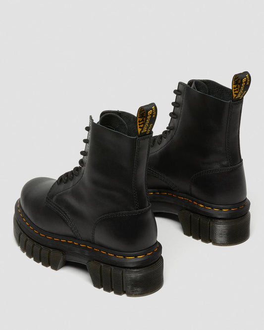 DR. MARTENS AUDRICK NAPPA LEATHER PLATFORM ANKLE BOOTS