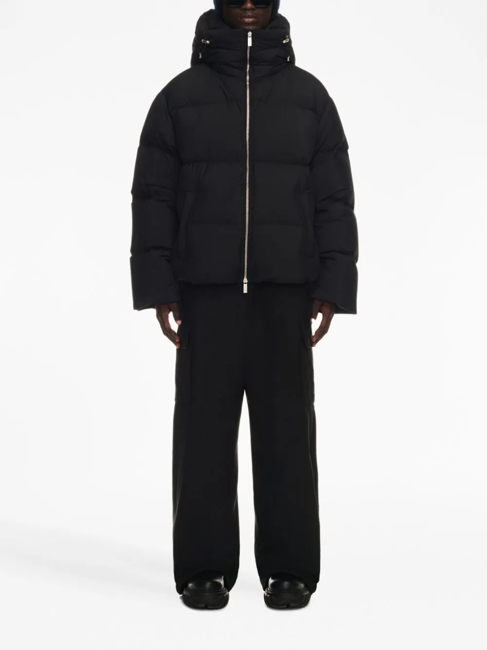 OFF-WHITE Men Patch Arrow Down Puffer