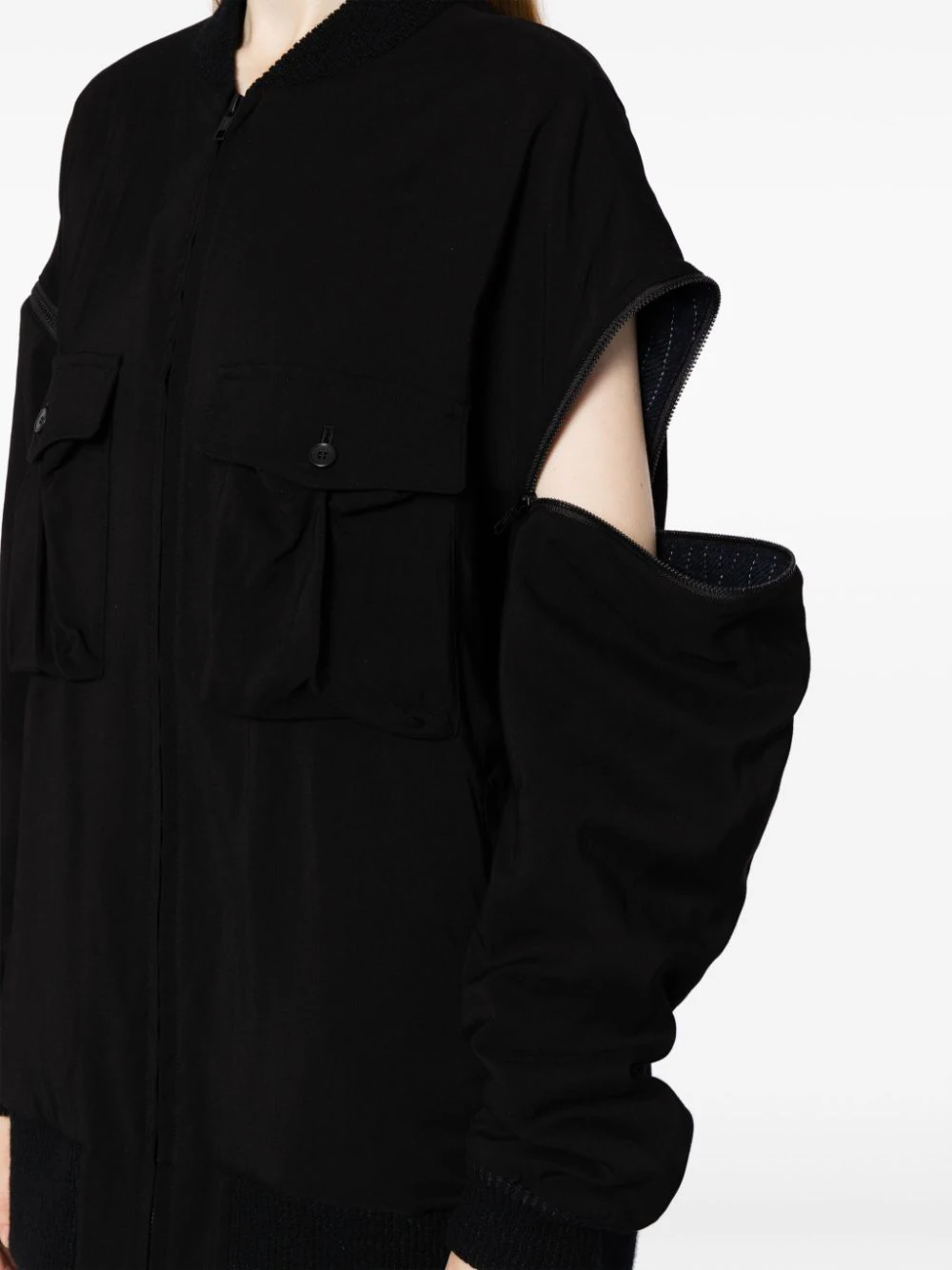 YOHJI YAMAMOTO LIMI FEU WOMEN Pocket Blouson